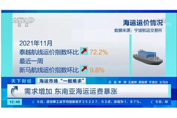緊急！出口至東南亞運費暴漲！